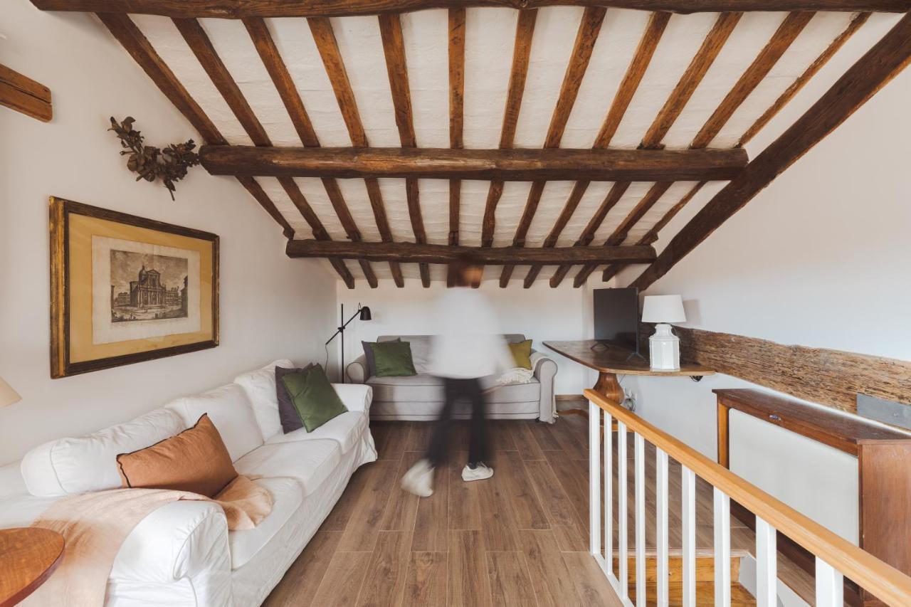 Amazing Penthouse With Terrace And Rooftop In Trastevere Rom Exterior foto