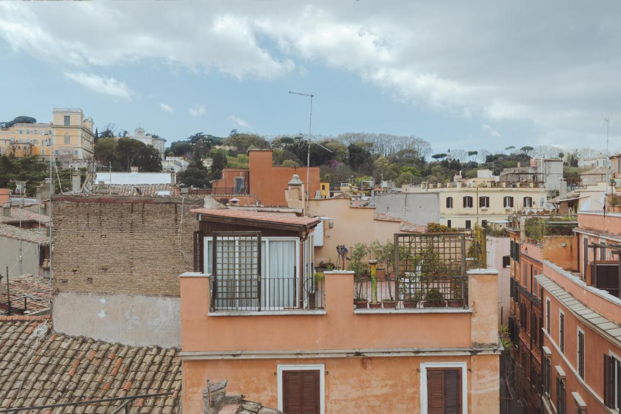Amazing Penthouse With Terrace And Rooftop In Trastevere Rom Exterior foto