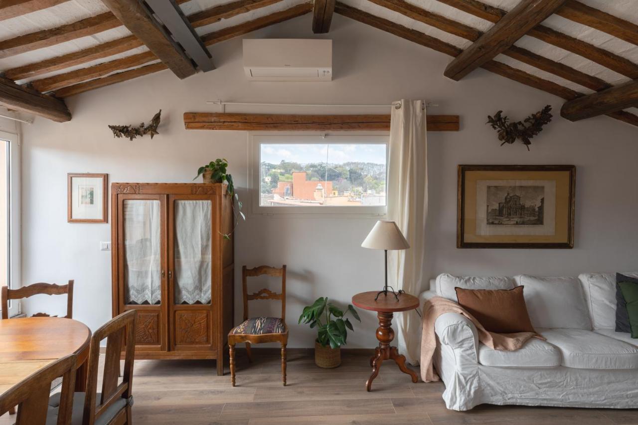 Amazing Penthouse With Terrace And Rooftop In Trastevere Rom Exterior foto